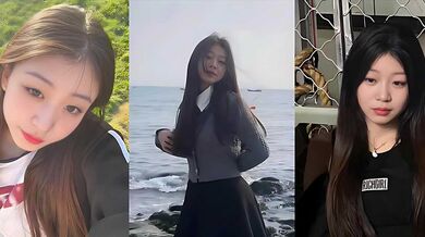 青岛骚货大学生 蜜桃臀被炮友大屌猛干 高潮瘫软淫叫震天 肉臀抖颤啪啪响！